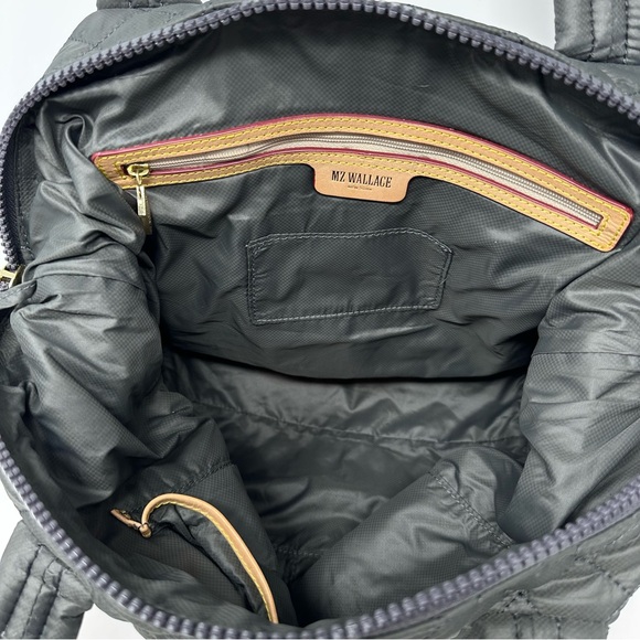 MZ Wallace NWT Sutton Bag Medium Magnet Gray - Picture 8 of 16